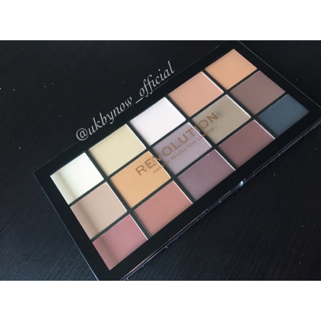 Revolution Reloaded Basic Mattes Eyeshadow Shopee Malaysia