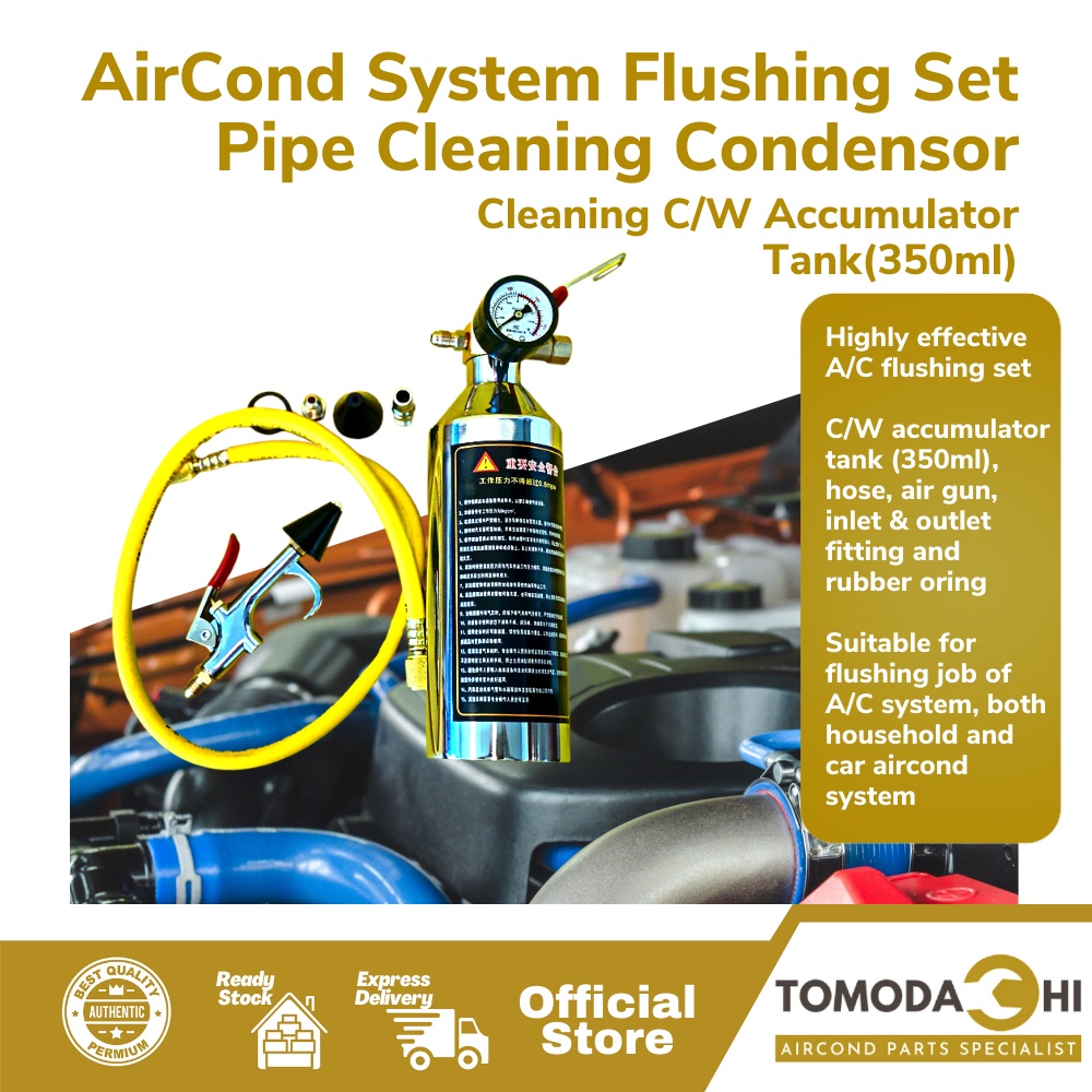 TOMODACHI Aircond Flushing Set Aircond Cleaner flushing aircond