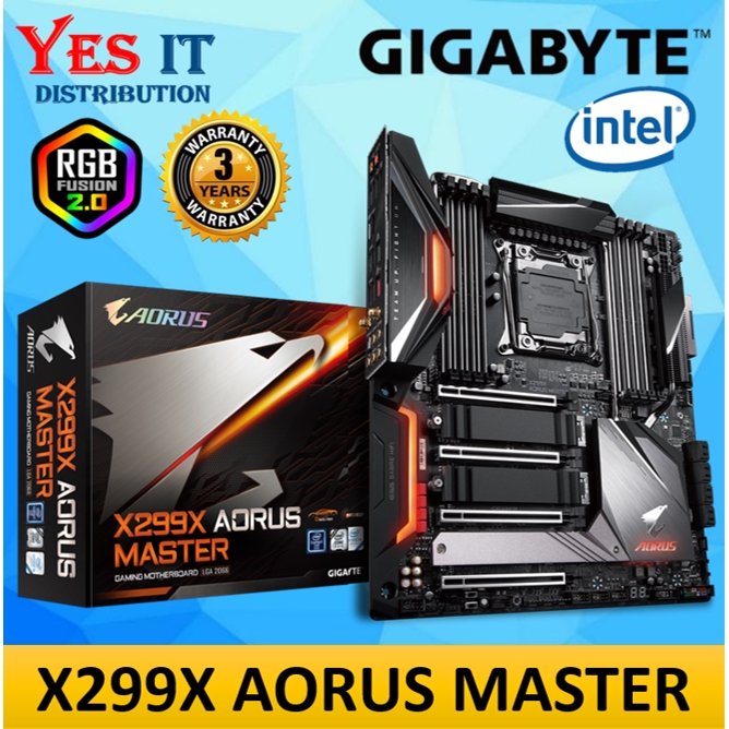 Материнская плата gigabyte x299x aorus master обзор