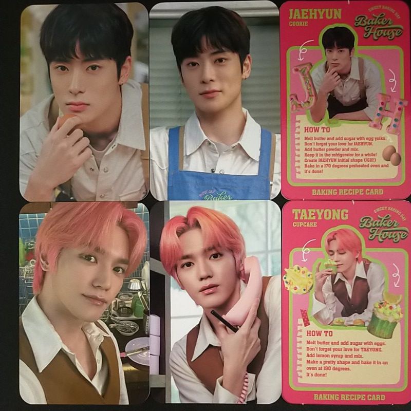 NCT 127 Baker House Official Photocard Taeil Johnny Taeyong Yuta