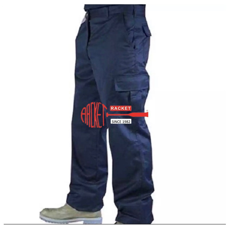 Navy Blue Cargo/Worker (Side Pockets) Pants or Seluar Panjang Jenis ...