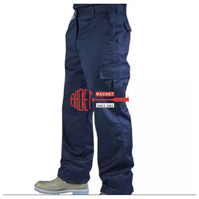 Navy Blue Cargo/Worker (Side Pockets) Pants or Seluar Panjang Jenis Kargo