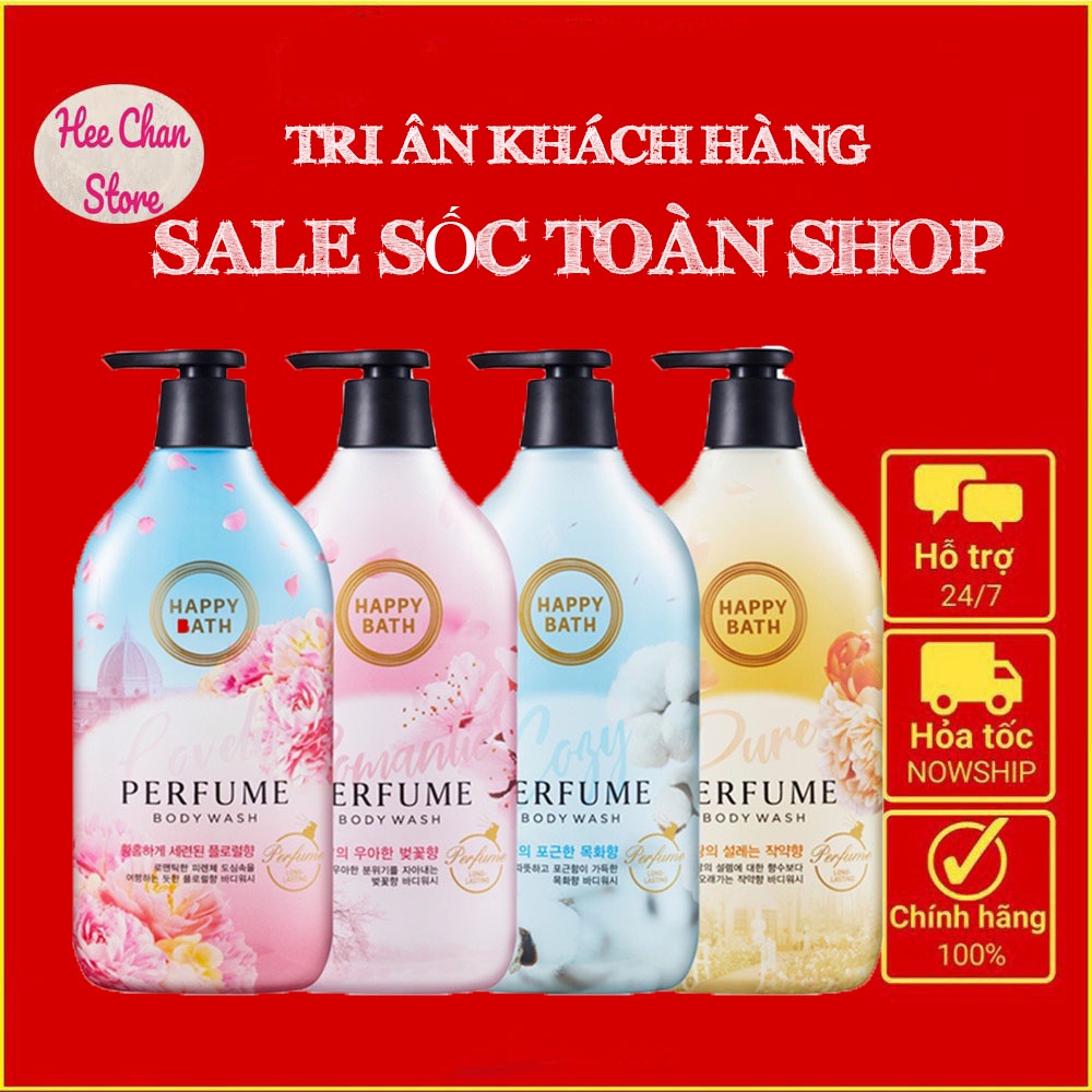 Happy BATH _ PERFUME Korean Premium PERFUME Shower Gel Shopee Malaysia