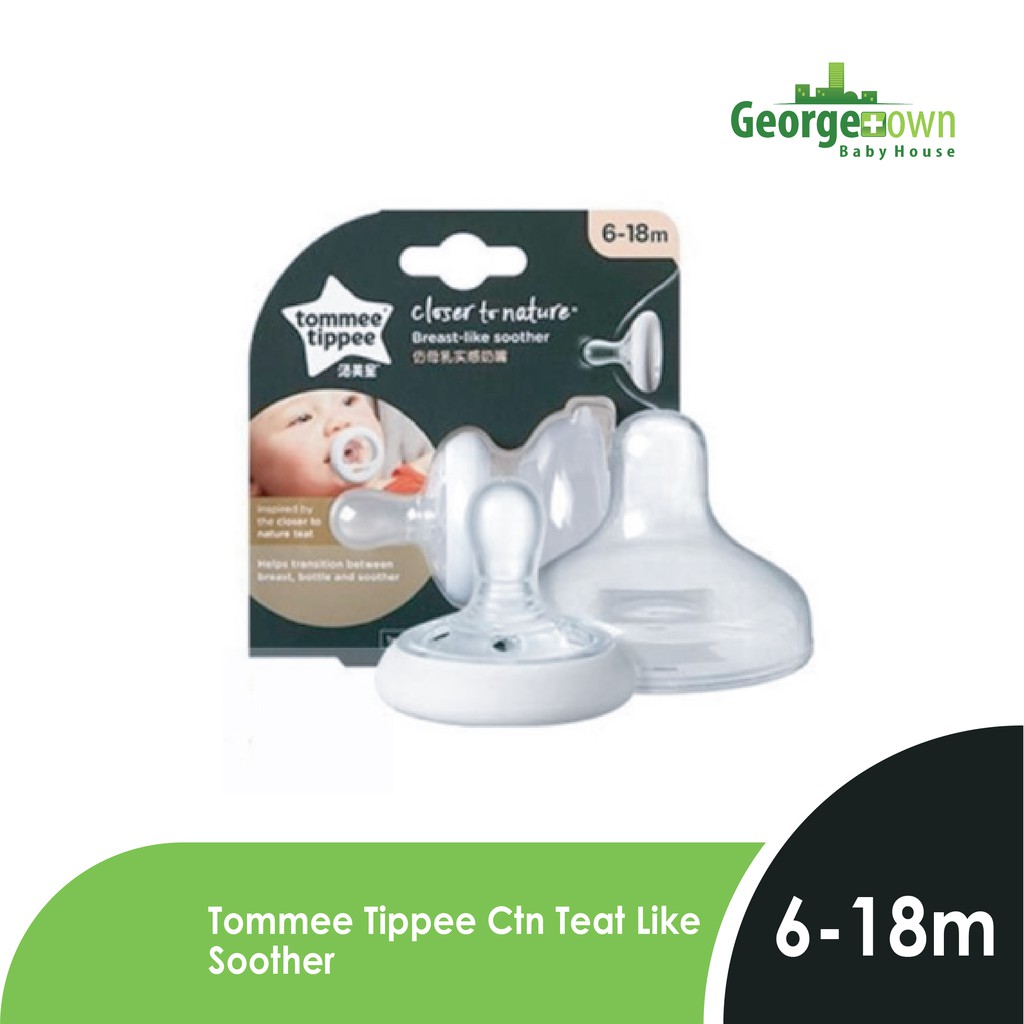 breast like soother tommee tippee