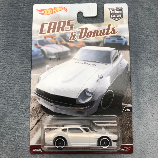 hot wheels cars and donuts datsun