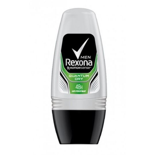 REXONA MEN QUANTUM DRY (GREEN) ANTIPERSPIRANT LONG LASTING ROLL ON