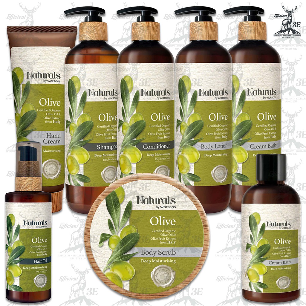 Watsons 屈臣氏 Naturals By Watsons Olive Olive From Italy Shopee Malaysia