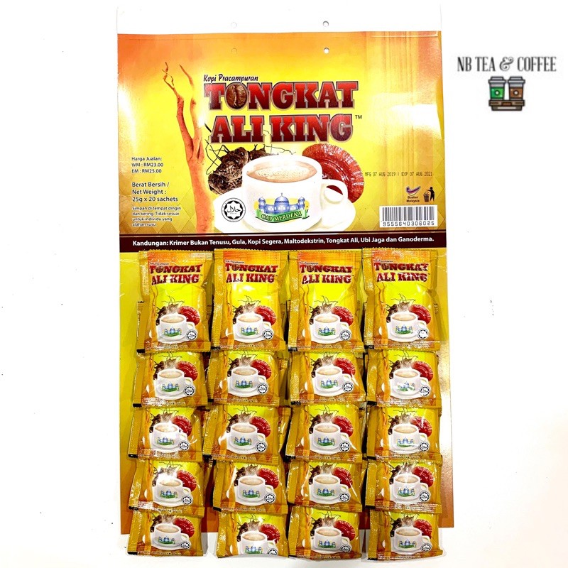 Kopi Tongkat Ali King Papan (1 papan/ 20 sachet)