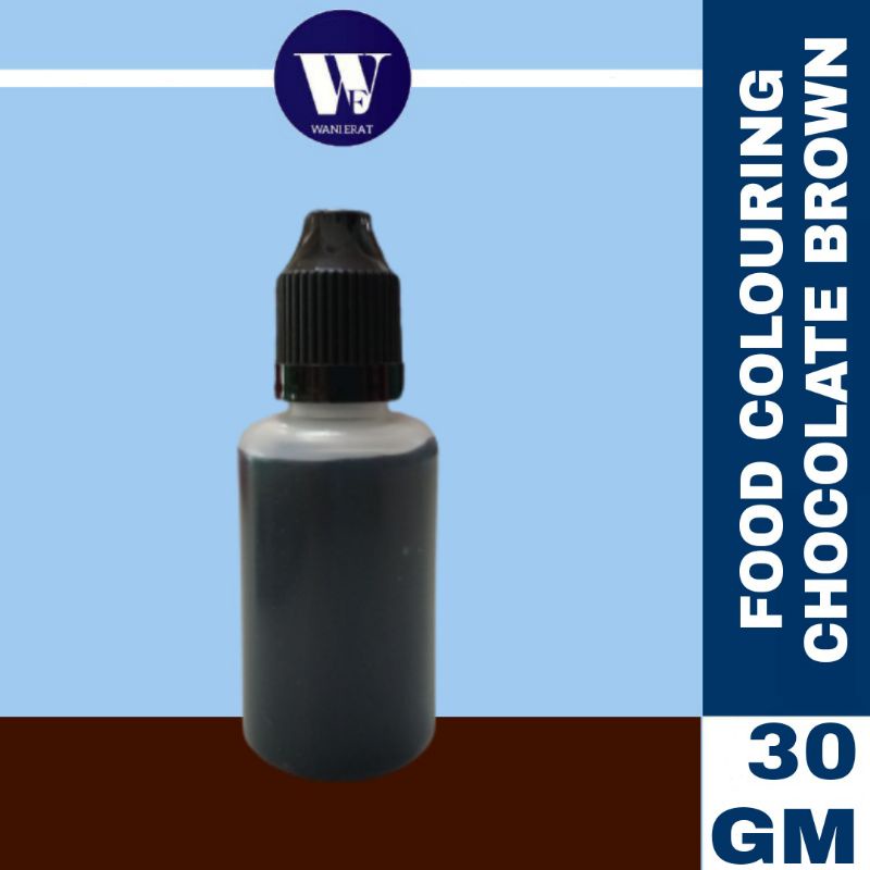 [30GM] FOOD COLOURING CHOCOLATE BROWN PEWARNA MAKANAN COKLAT Shopee