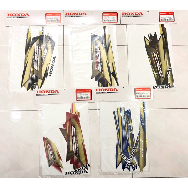 BODY STICKER  EX5  DREAM  NEW MODEL ORIGINAL  Shopee Malaysia