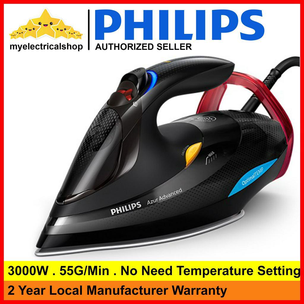Philips Azur Steam Iron GC4933 ( OptimalTEMP Technology ) Shopee Malaysia