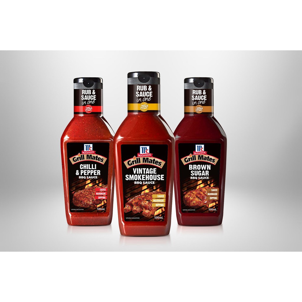 Mccormick Grill Mate Bbq Sauce Vintage Smokehouse Brown Sugar