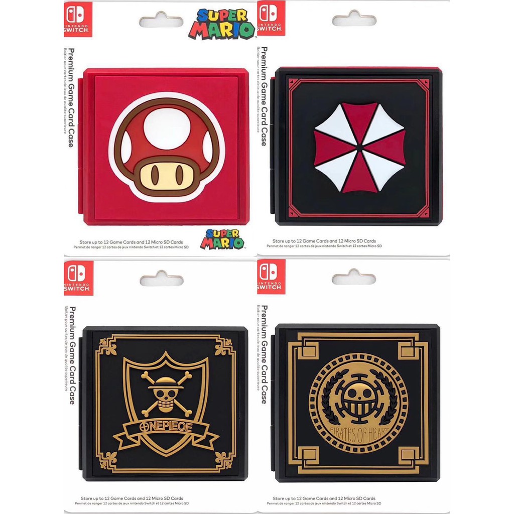 nintendo switch premium game card case