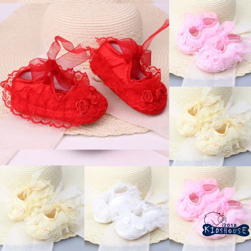 infant girl crib shoes