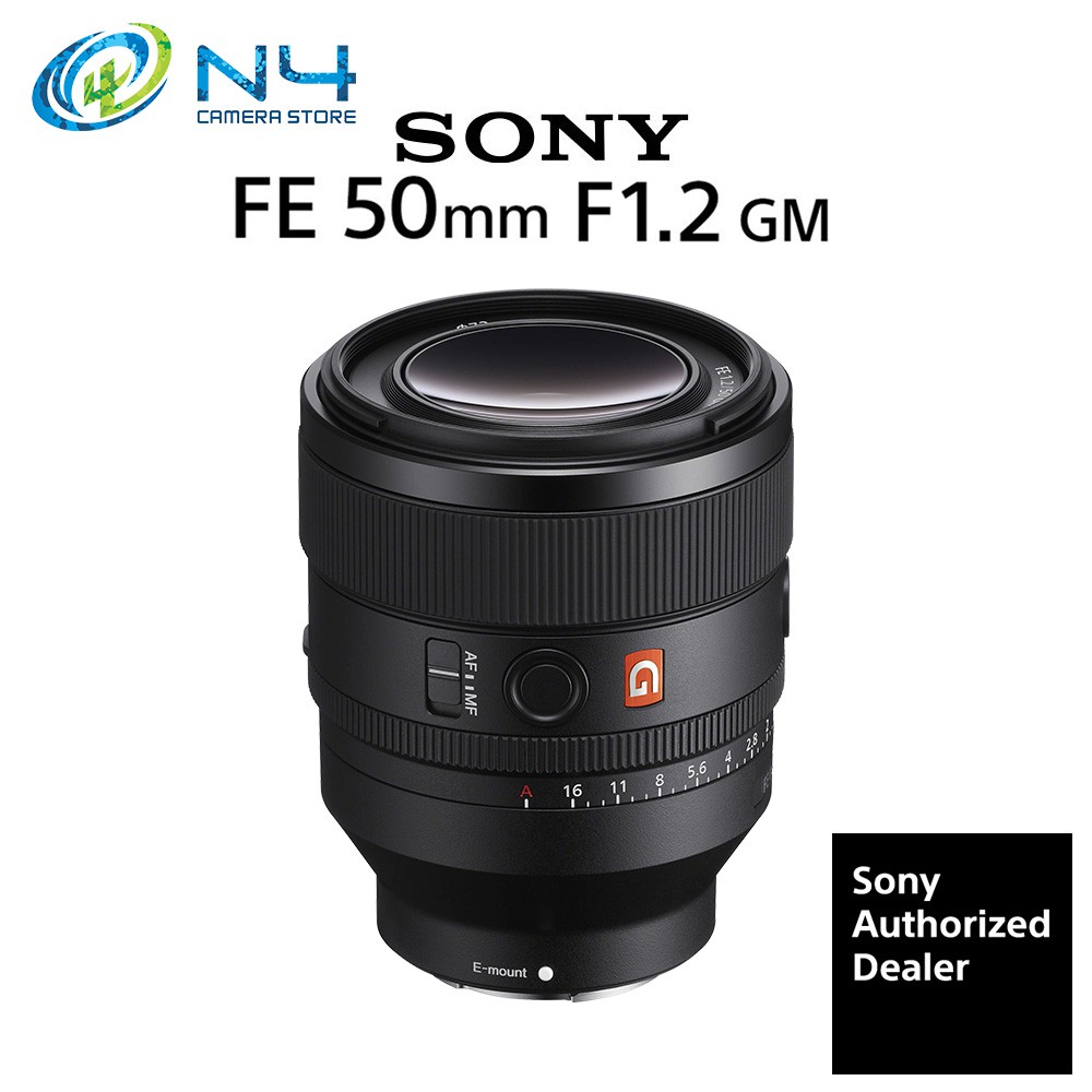 Sony Lens FE 50mm F1.2 GM SEL50F12GM Prime Lens with a Constant F1.2