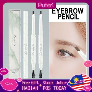 Ready stock JB👄7 color eyebrow pencil Waterproof Natural eye brow pencil  Non-marking brow pencil