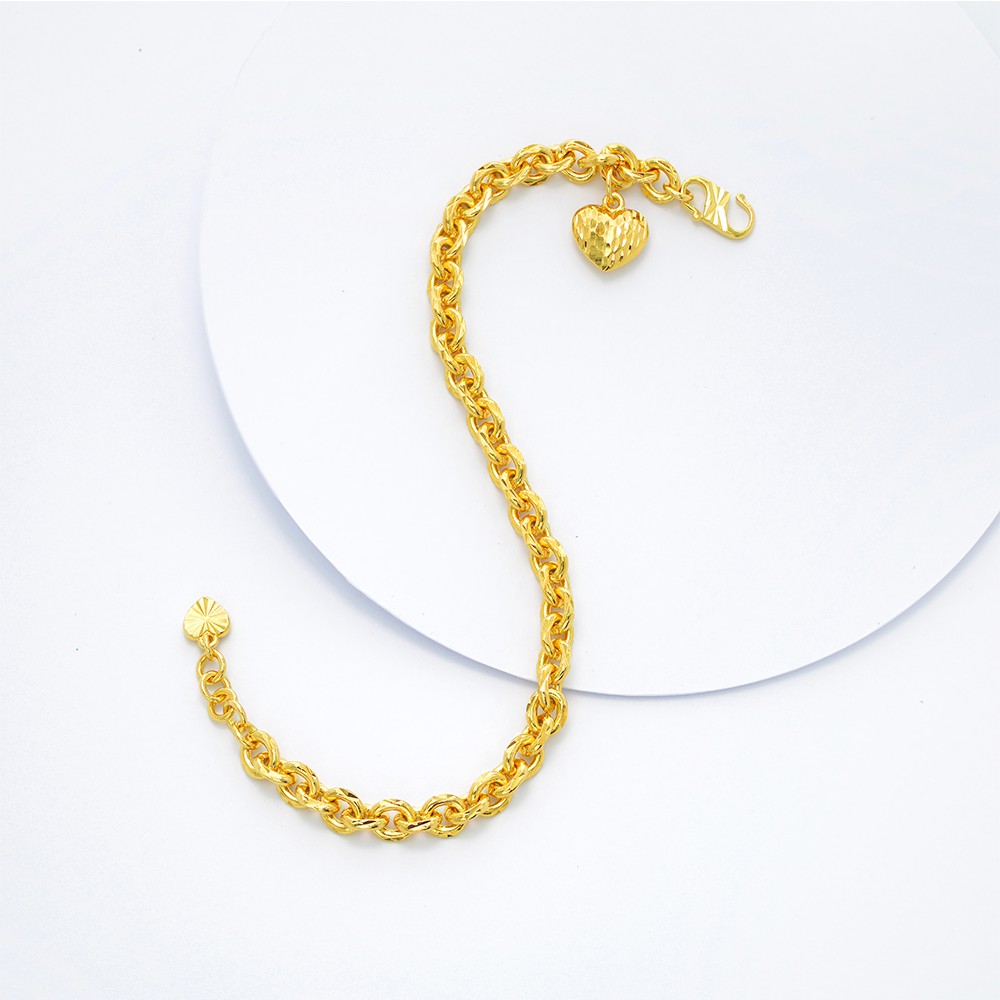 Gelang Tangan Bt8944 Bracelet Bt8944 Gold Plated Zhulian Shopee Malaysia