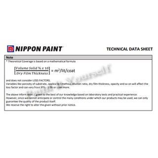 Nippon Paint Flexiseal Wall Sealer Cat Kalis Air  Cat  