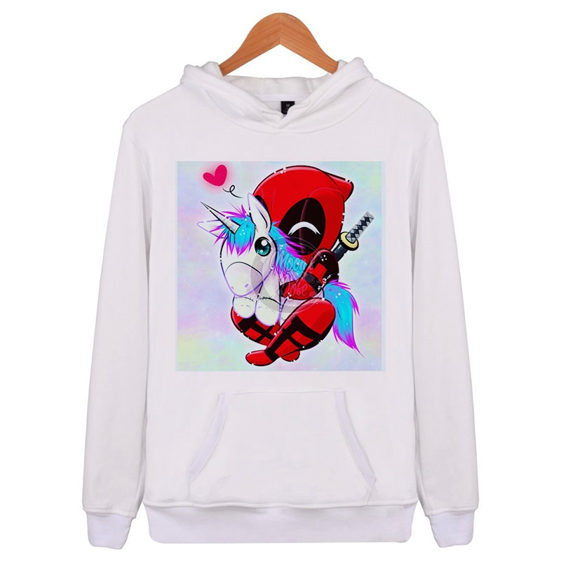 deadpool unicorn hoodie