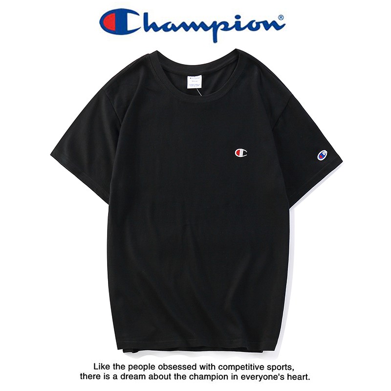 champion shirt small logo