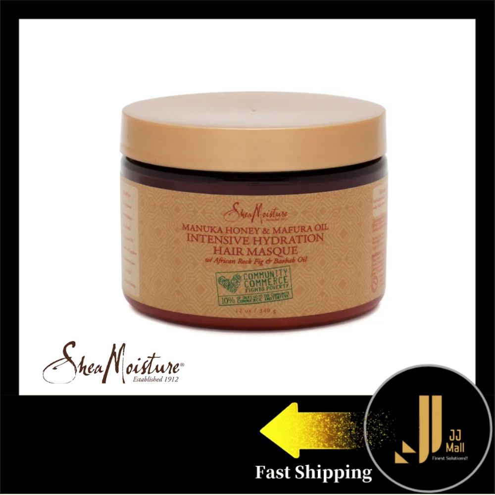 🔥Hot Sales🔥Guardian Shea Moisture Manuka Honey & Mafura Oil Intensive Hydration Hair Masque 340g