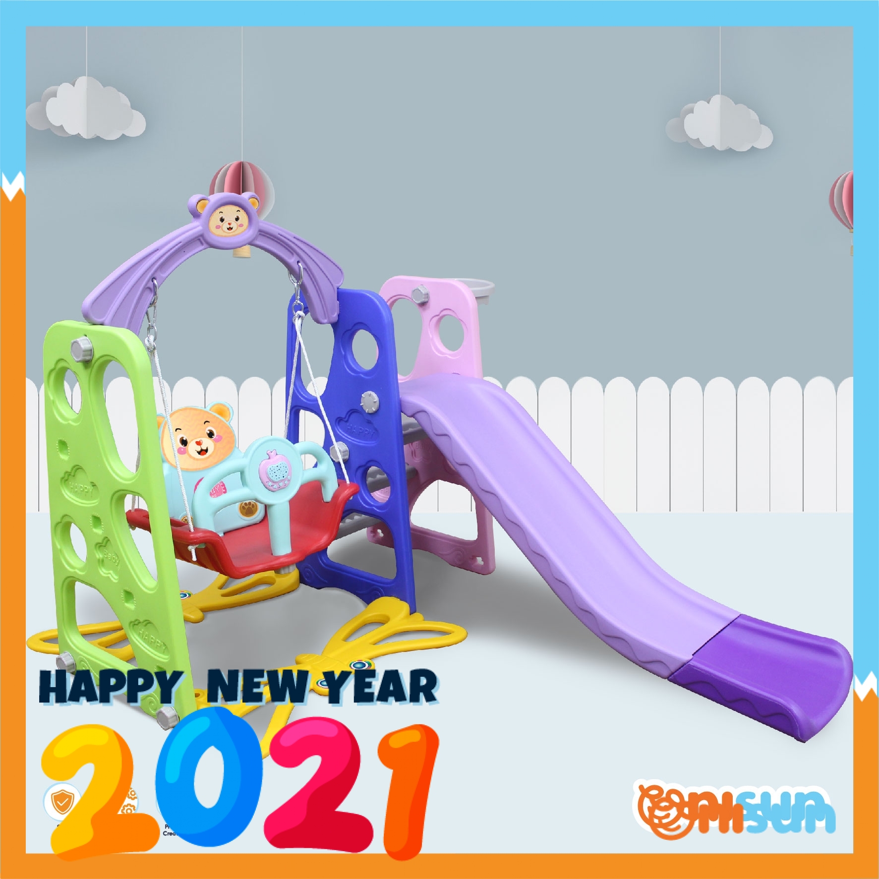 4 in 1 playground set