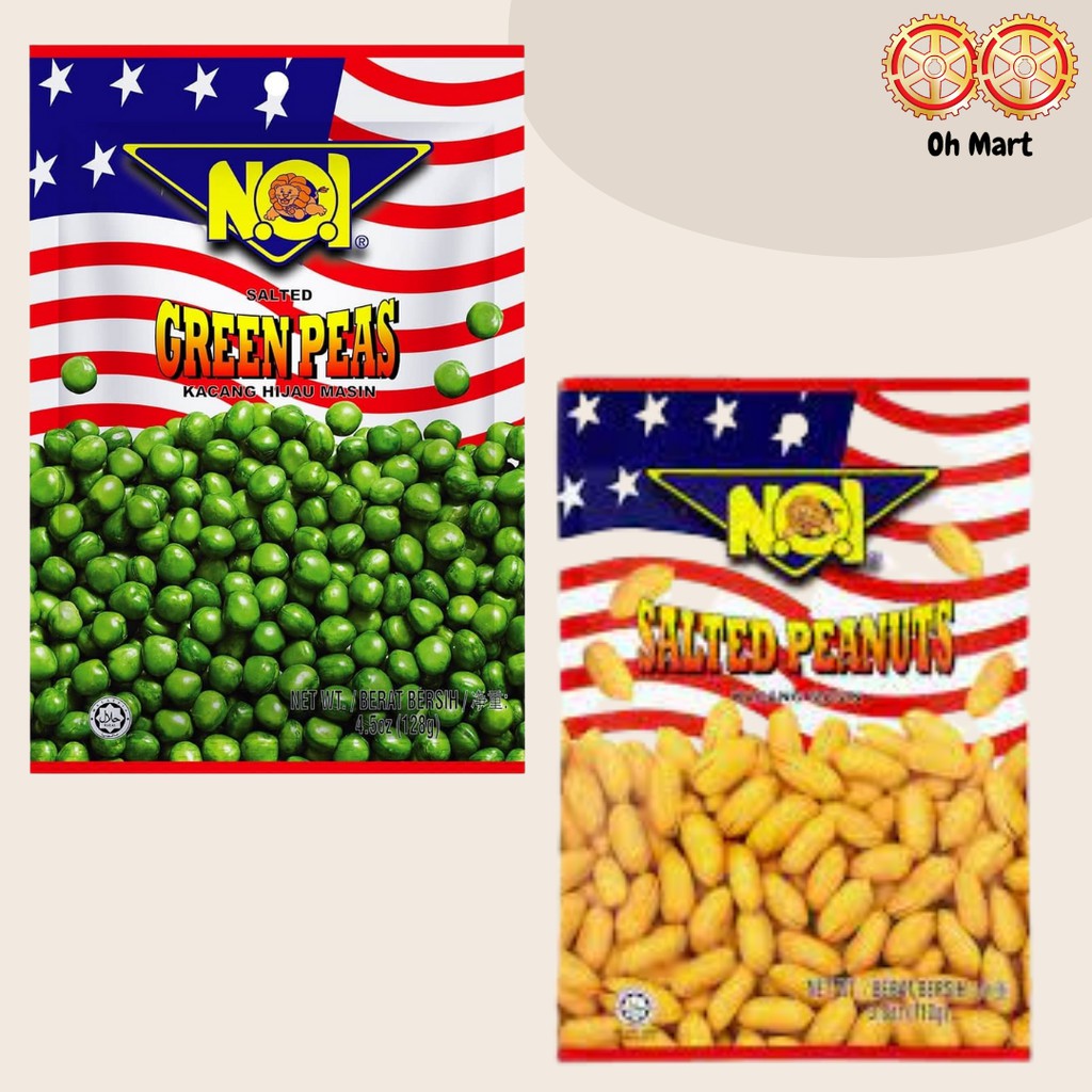 Tong Garden Noi Salted Peanuts 110g/ Salted Green Peas 128g Shopee