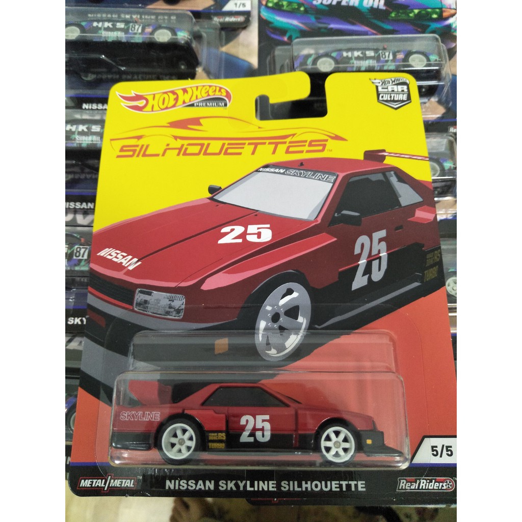 hot wheels nissan skyline silhouette