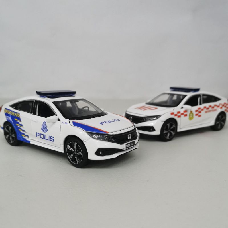 Honda Civic FC Pdrm mpv polis car, MP polis Malaysia kereta polis with ...