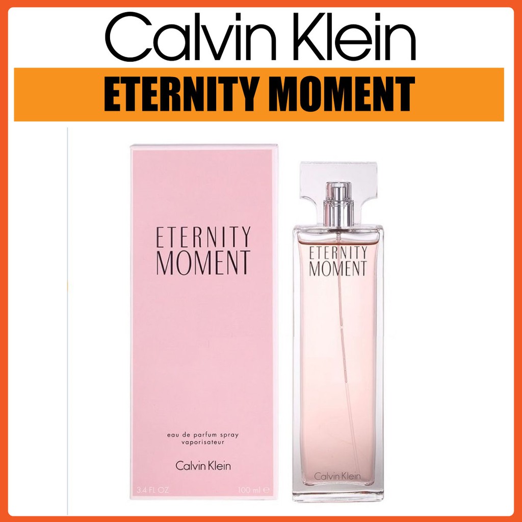 Calvin Klein Eternity Moment 100ml EDP Perfume | Shopee Malaysia
