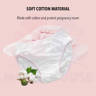 (1pcs) Disposable Panty Breathable Cotton Panty Seluar ...