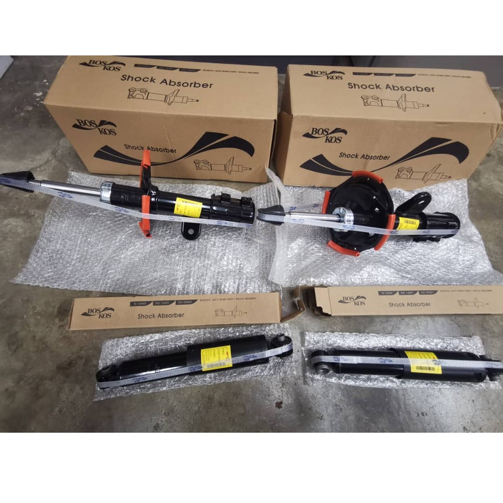 Shock Absorber Set Front Rear Kia Forte Bos Kos Made In Korea Shopee Malaysia