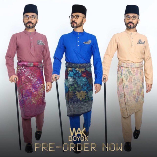 baju melayu wak doyok  Shopee Malaysia