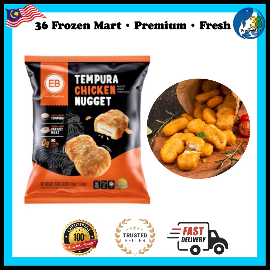 EB Tempura Chicken Nugget (380g) HALAL Shopee Malaysia