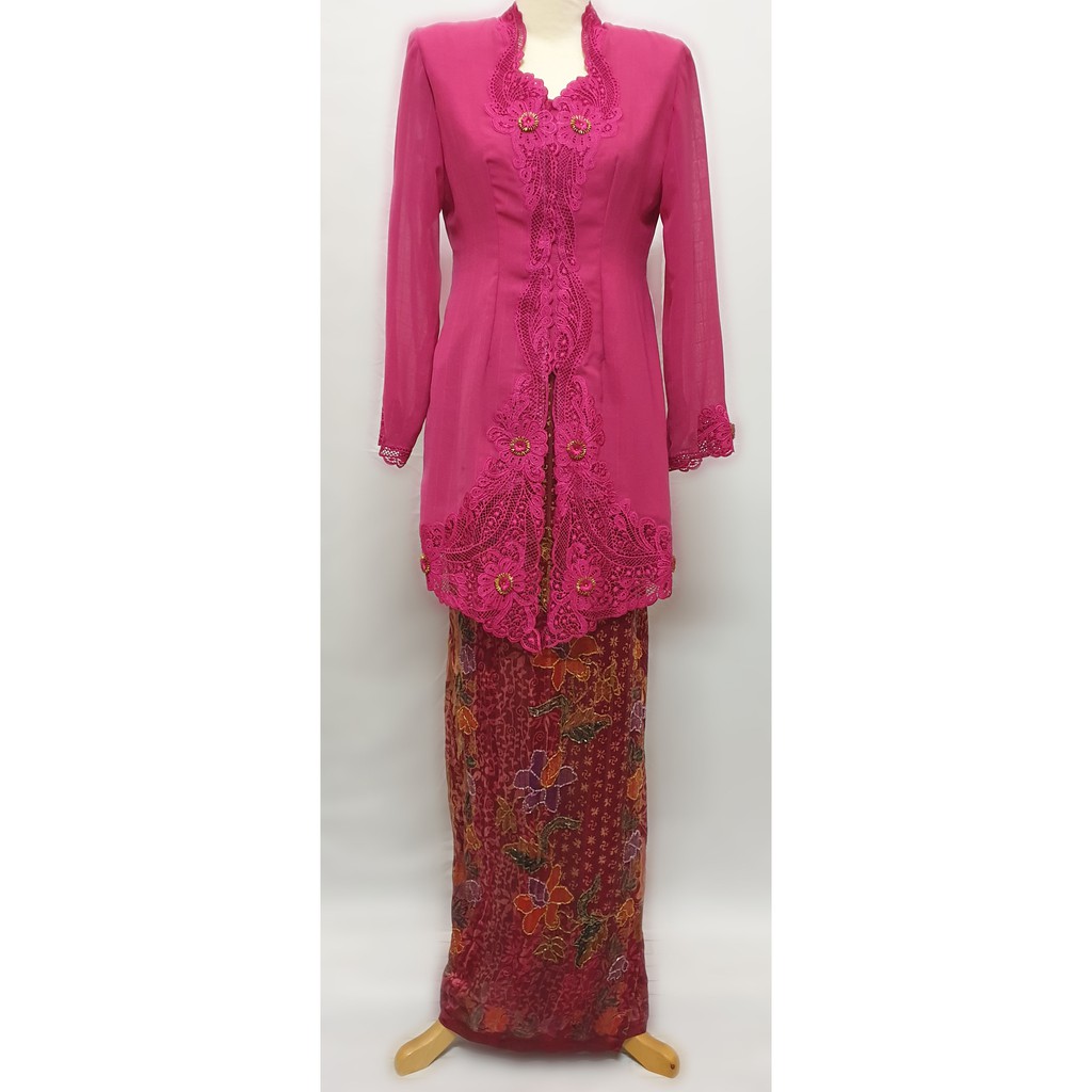 Baju Belah Kebaya Panjang Johor  malayhaidir