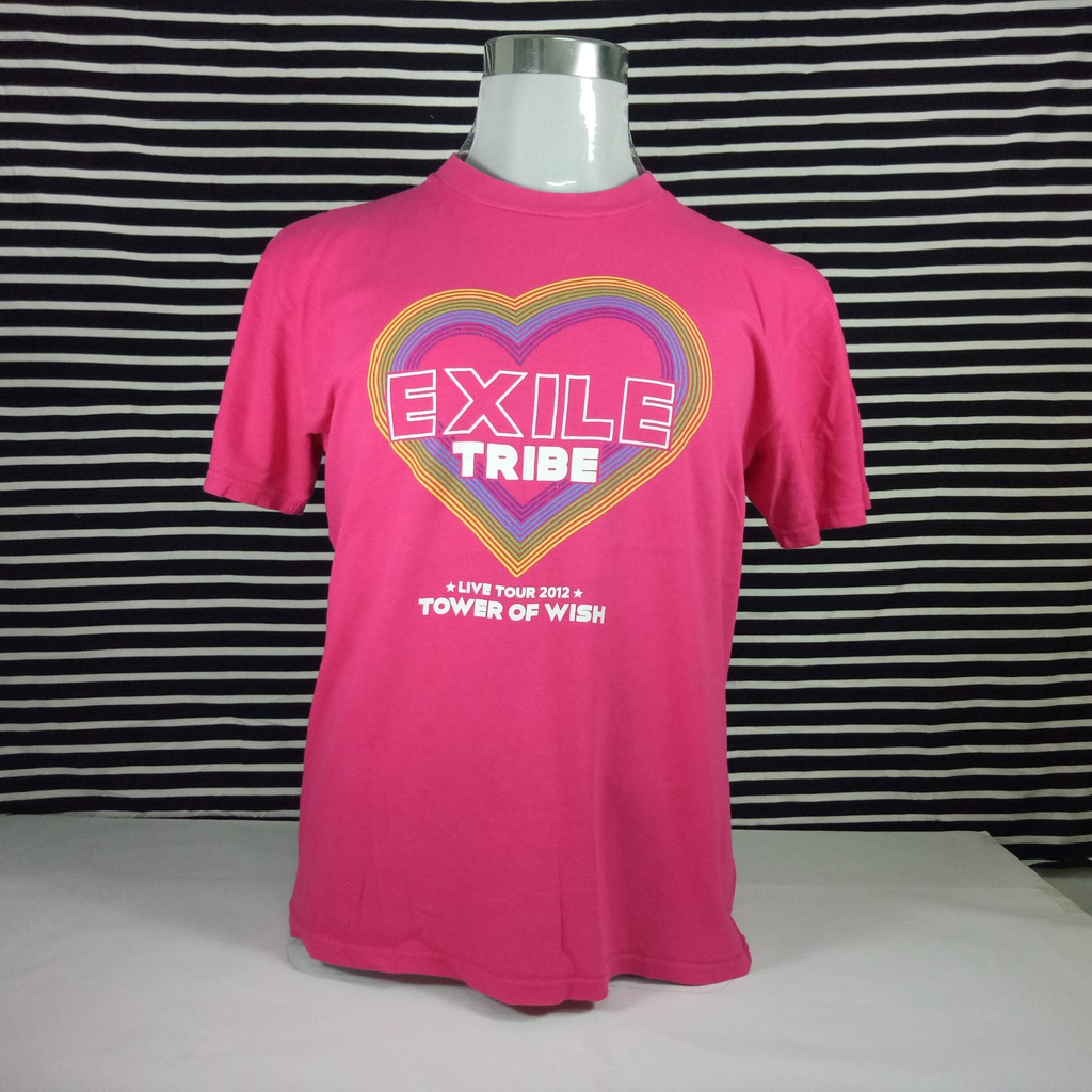 Exile Tribe Japanese Supergroup Live Tour 12 T Shirt Shopee Malaysia