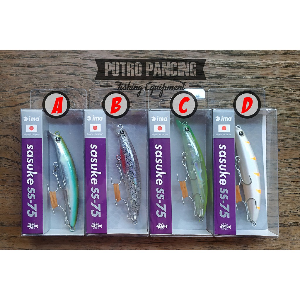 Lure Ima Japan Sasuke Ss 75 Ultralight Casting Shopee Malaysia