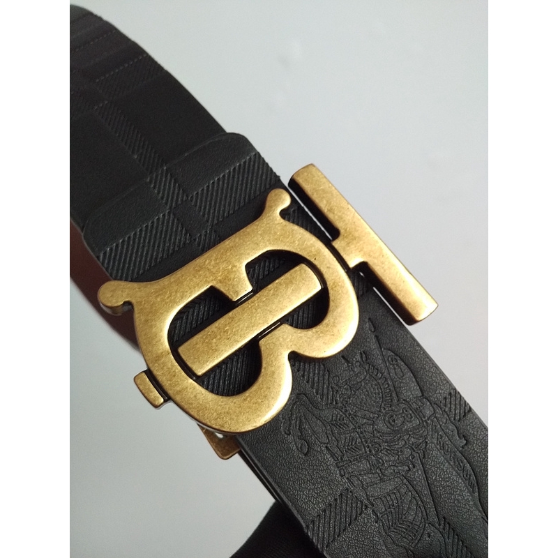 burberry leather belt