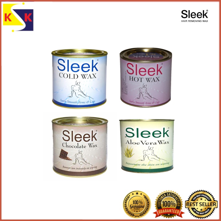 New Stock] 100% original SLEEK Hot/Cold Wax ( Hair Removal ) 600g | Shopee  Malaysia