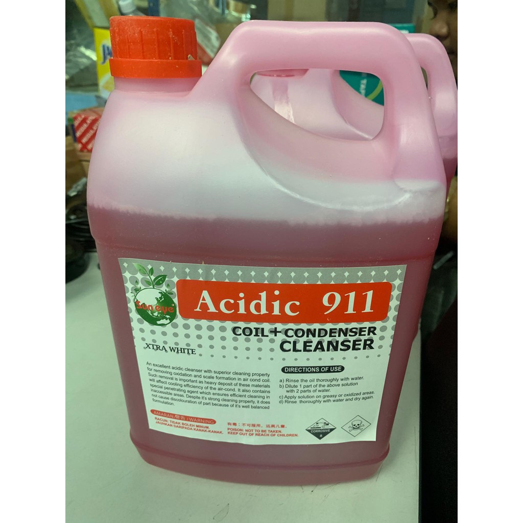 Air Cond Coil Cleaner (Chemical) 4Liter Super Strong 100% ...