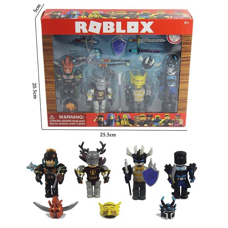 Roblox Game Days Of Knight Mix Match Set 7cm Pvc Suite Dolls