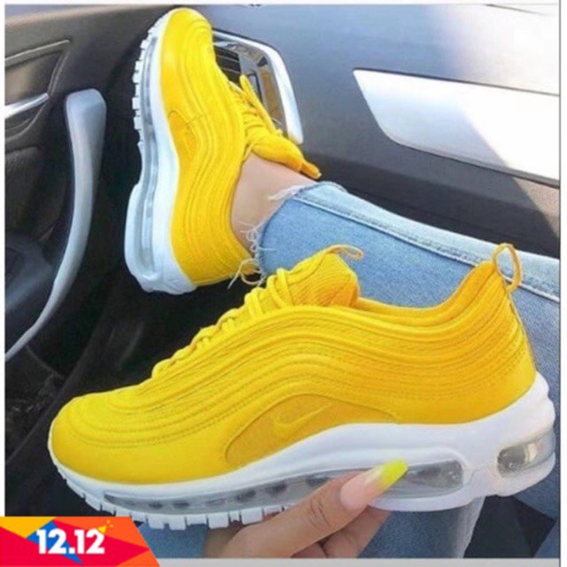 yellow nike air max shoes online -