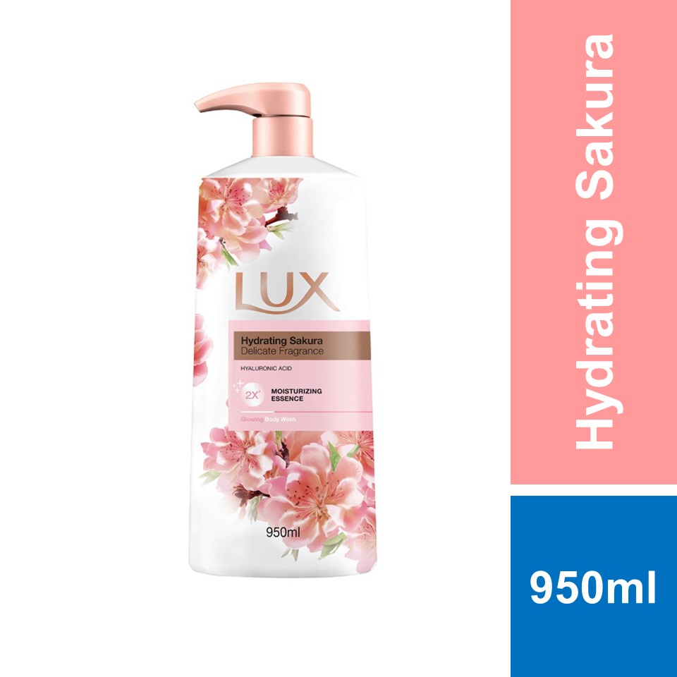 Lux Shower Gel Hydrating Sakura 950ml Shopee Malaysia