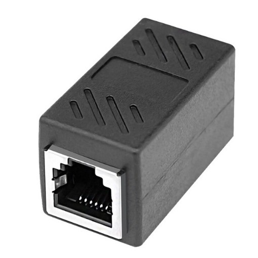 RJ45 Female To Female Couple Ethernet Connector Adapter Extender ...