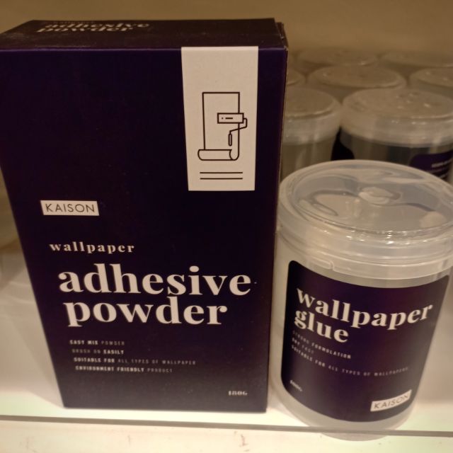 New Kaison Wallpaper Glue Wall Paper Adhesive Powder Ready Stock Jer Powder Shopee Malaysia