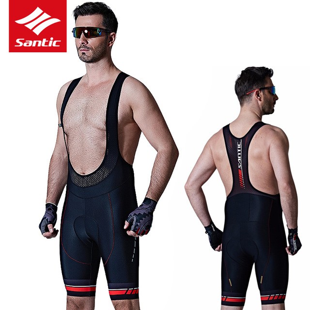 Men's Competition Cycling Bib Shorts – 4D Padded Pro Bike Shorts With Pocket For Road & Gravel Riding
