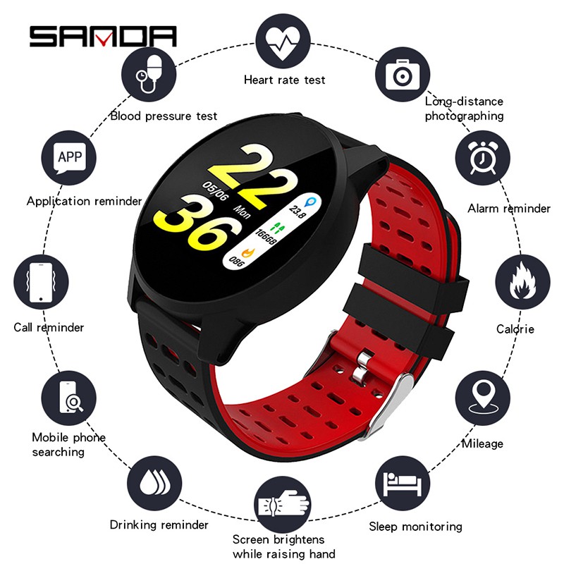 sanda bluetooth smart watch review