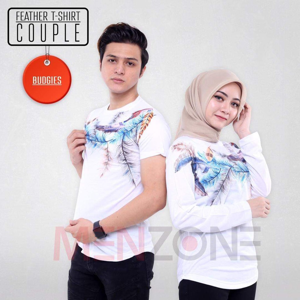 Baju Couple T Shirt Couple By Menzone Shopee Malaysia