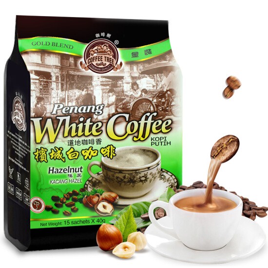 Gold Blend Coffee Tree Penang White Coffee Hazelnut 4 in 1