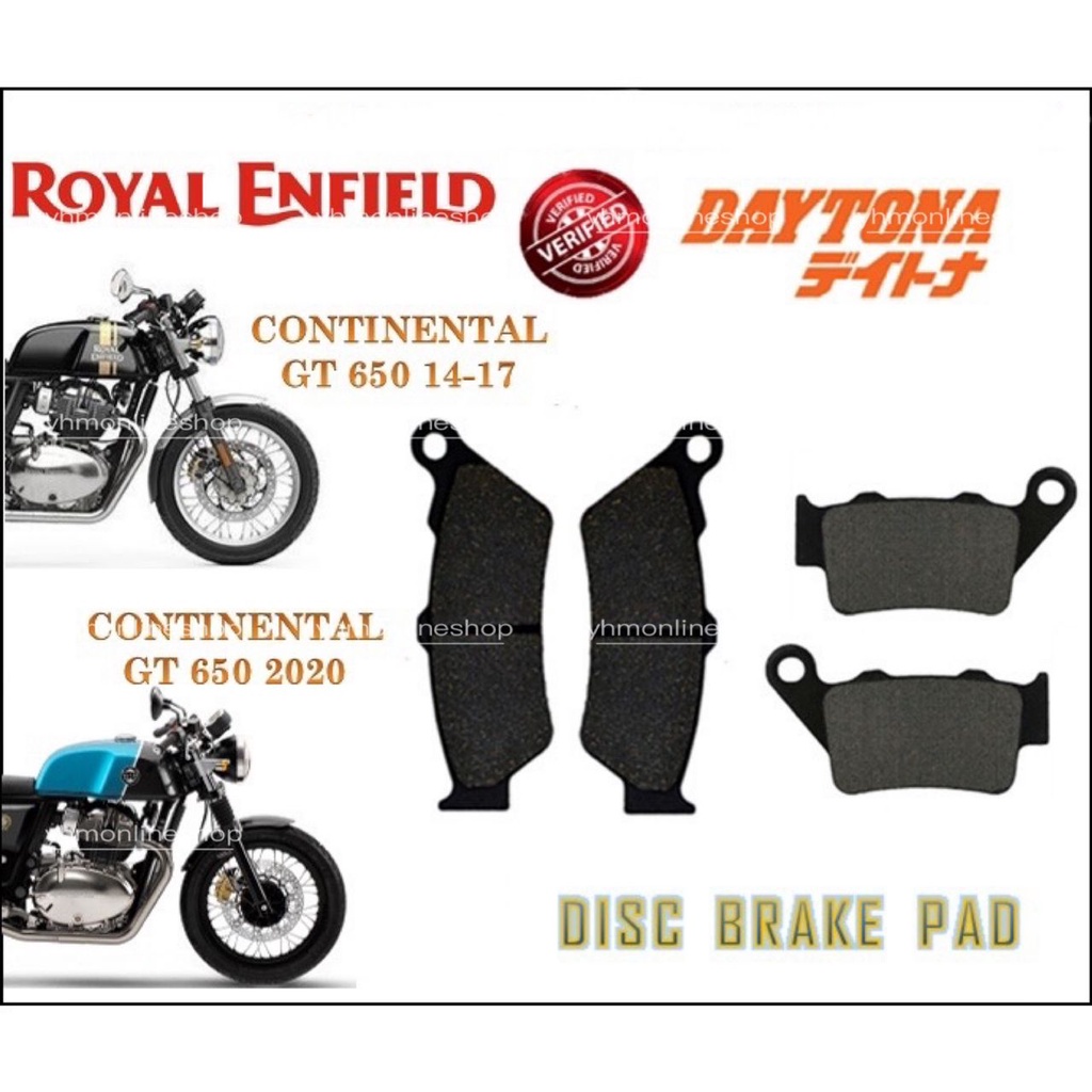 Royal Enfield Disc Brake Pads Continental GT650 (20142021) Shopee